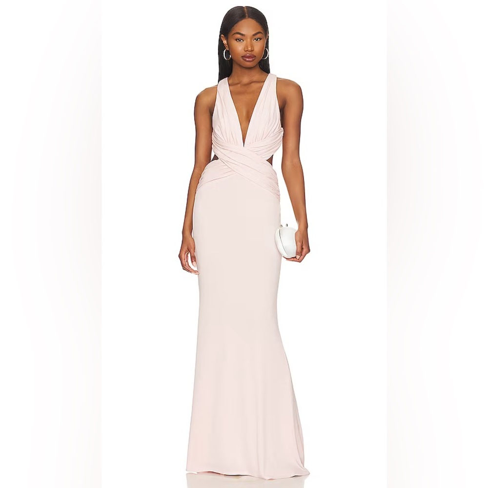 Katie May Secret Agent Dress Gown in Blush sz Small